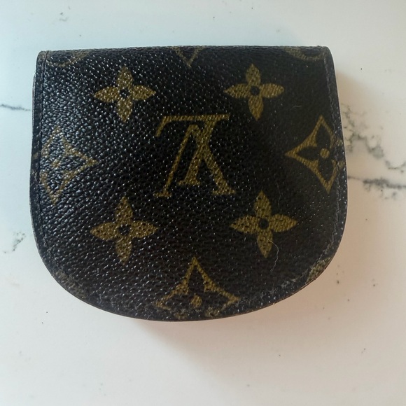 Louis Vuitton Monogram Porte Monnaie Gousset coin purse - Picture 2 of 12